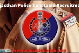 Rajasthan Police Constable Recruitment