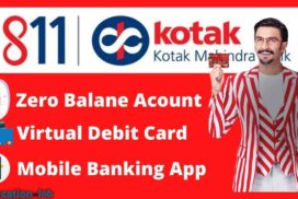 Kotak 811 Zero Balance Account Opening Instantly