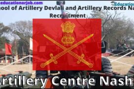 Artillery Centre Nashik Recruitment