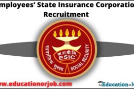 ESIC Recruitment