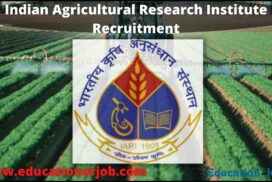 IARI Recruitment