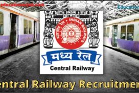 Central Railway Recruitment 2022- RRC CR For 2422 Trade Apprentice Posts Apply Online 2 Central Railway Recruitment