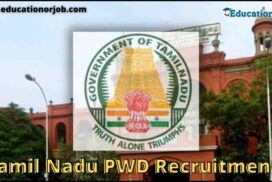 TN PWD Recruitment 2022 For 500 Technician Apply Online 3 TN PWD Recruitment