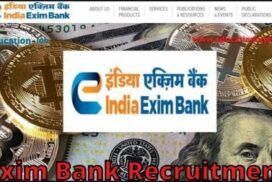 Export-Import Bank of India Recruitment