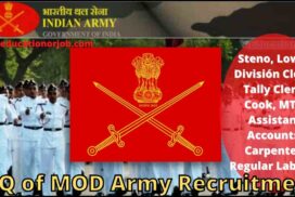IHQ of MOD Army Recruitment