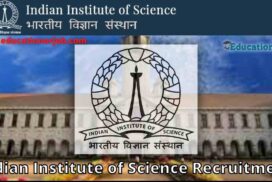 IISC Recruitment