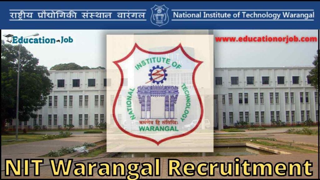NIT Warangal Recruitment