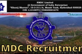 National Mineral Development Corporation Recruitment
