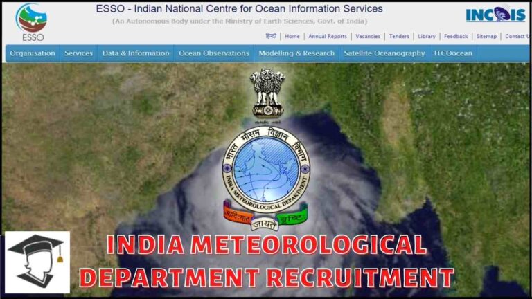 India Meteorological Department Recruitment 2022 For 165 JRF/ SRF ...